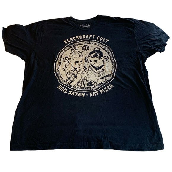 Black Craft Other - Blackcraft Cult "Hail Satan Eat Pizza" T-shirt - 3XL